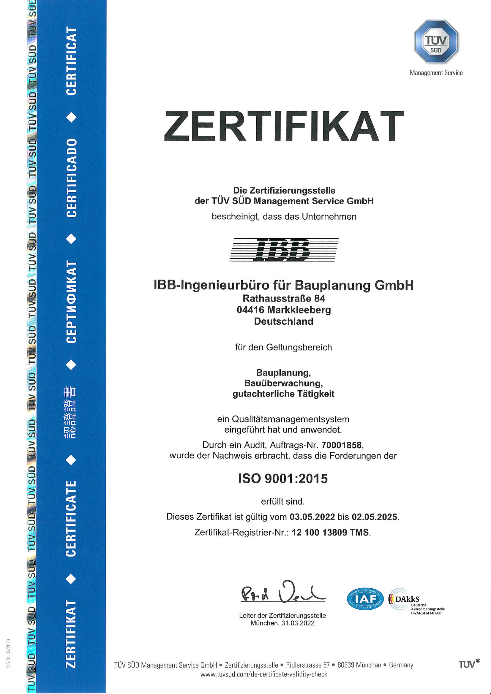 DIN ISO 9001