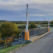 prüfung Klappbrücke Markkleeberger See