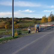 prüfung Klappbrücke Markkleeberger See