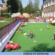 Sanierung Terrasse für Kindergarten, Robert-Havemann-Straße 12, Markkleeberg