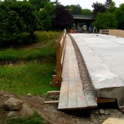 Sanierung Brücke AGRA-Wehr in Markkleeberg