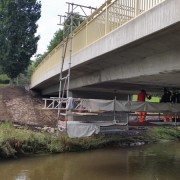 Sanierung Brücke AGRA-Wehr in Markkleeberg