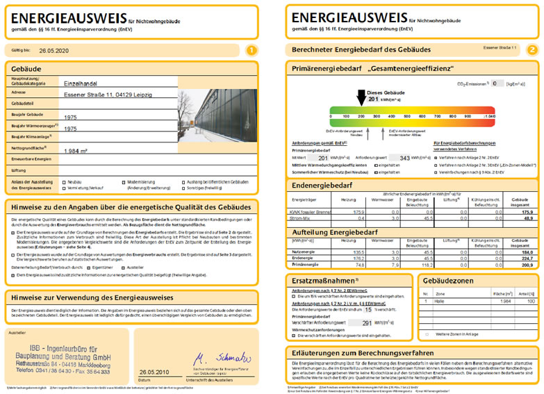 Energieausweise